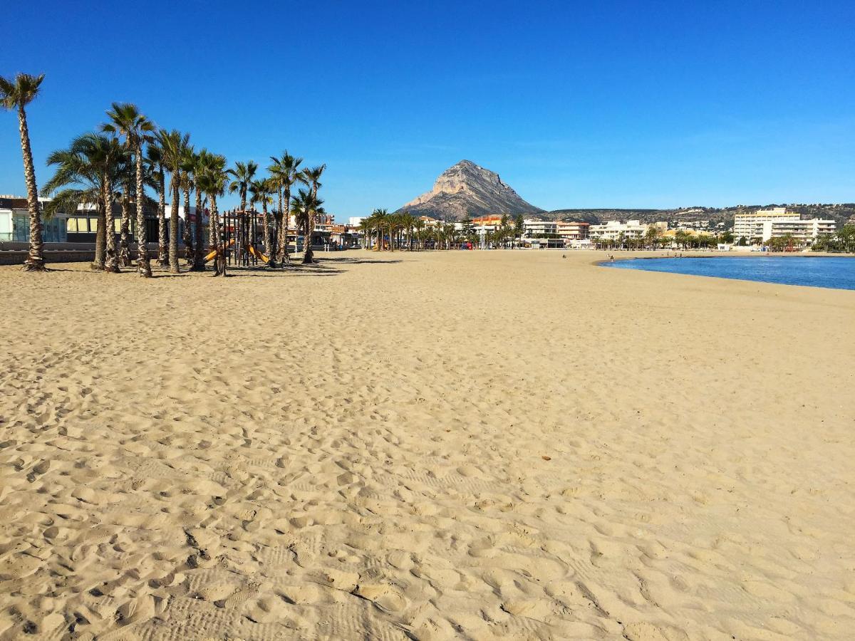 Luxury Apartment 1St Line Javea Arenal Beach Eksteriør billede