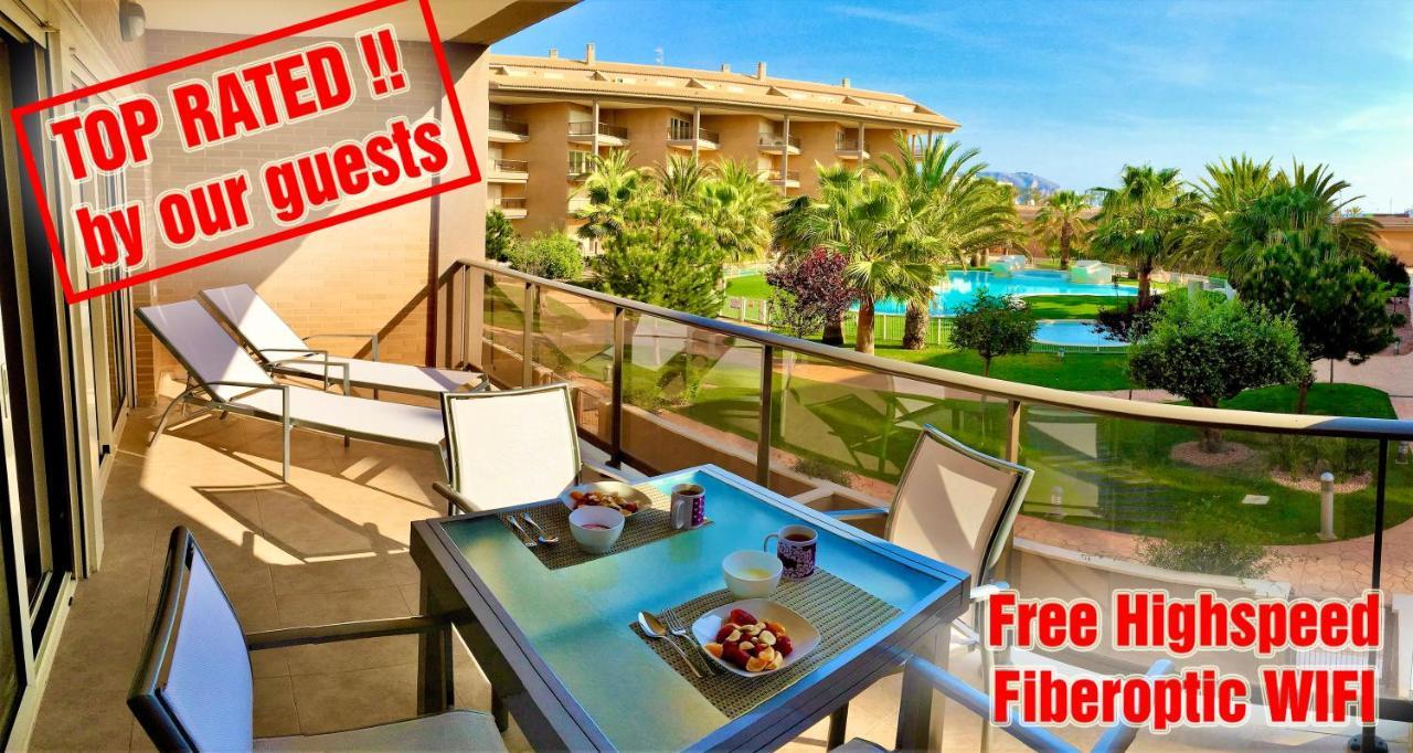 Luxury Apartment 1St Line Javea Arenal Beach Eksteriør billede