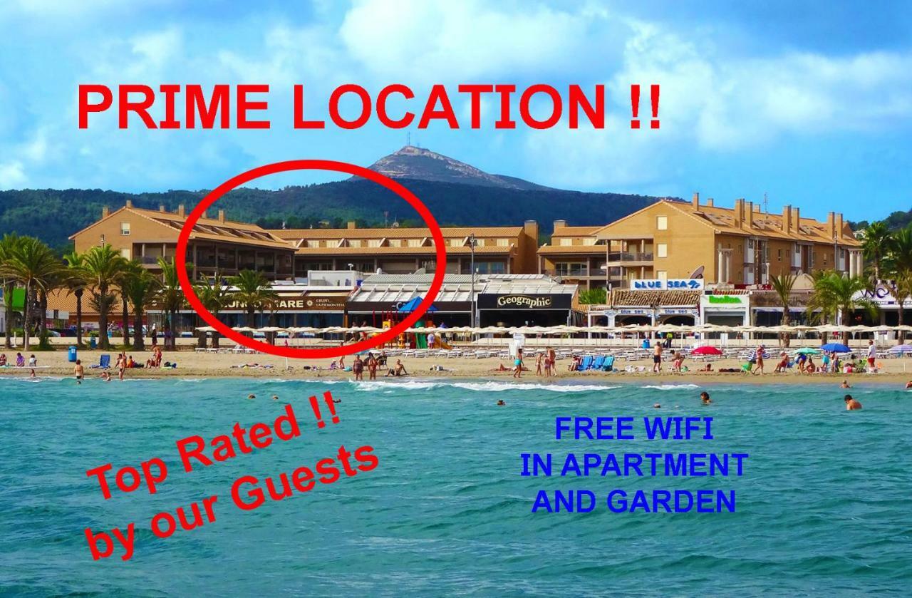 Luxury Apartment 1St Line Javea Arenal Beach Eksteriør billede